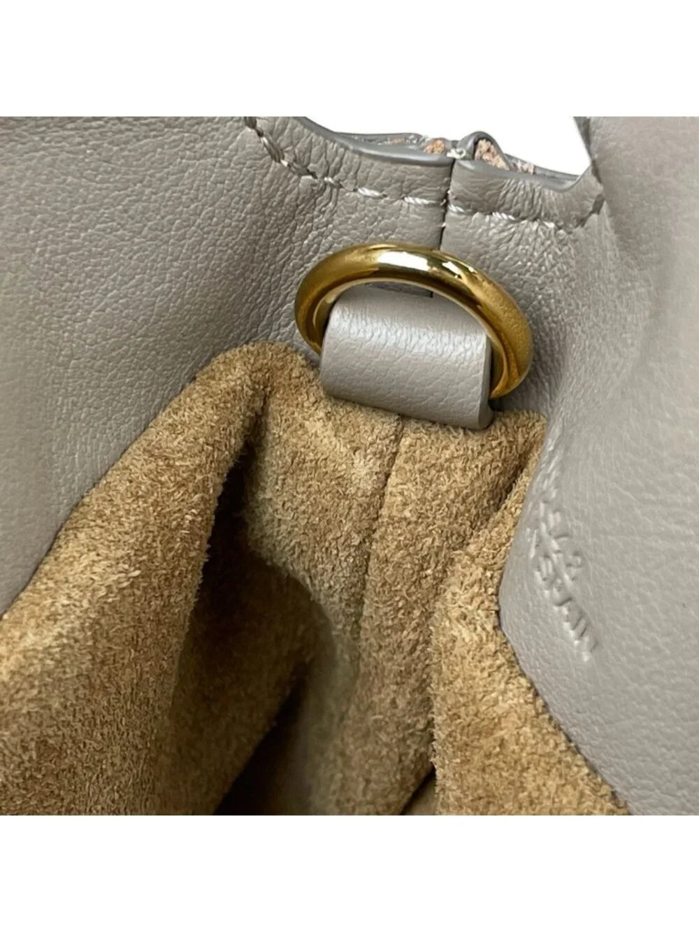 Loewe Flamenco Clutch Mini 2-Way Leather Sand